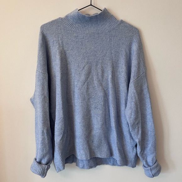 Mock-Neck Knit Sweater - Picture 1 of 3